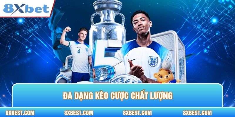 Đa dạng kèo cược chất lượng