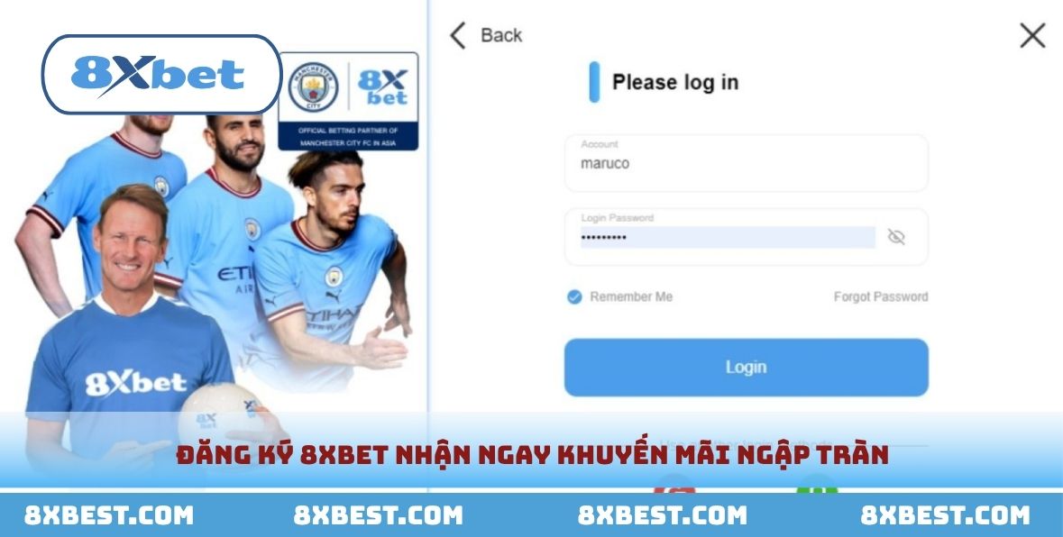 Đăng ký 8xbet