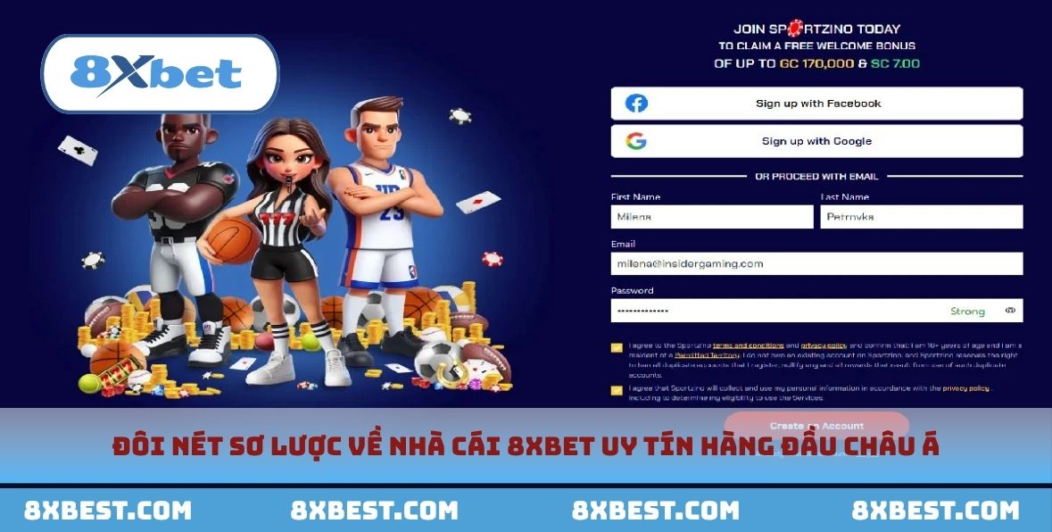 Nhà cái 8xbet uy tín hàng đầu Châu Á